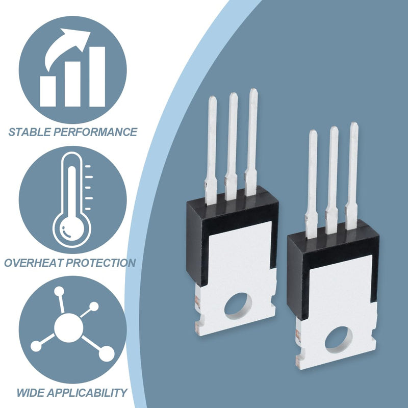 [AUSTRALIA] - Innfeeltech MOSFET Transistors IRF3205 110A 55V Field Effect Tubes N-Channel To-220 Power MOSFET Field Effect Transistor Rectifier Pack of 10 IRF3205, 110A 55V 