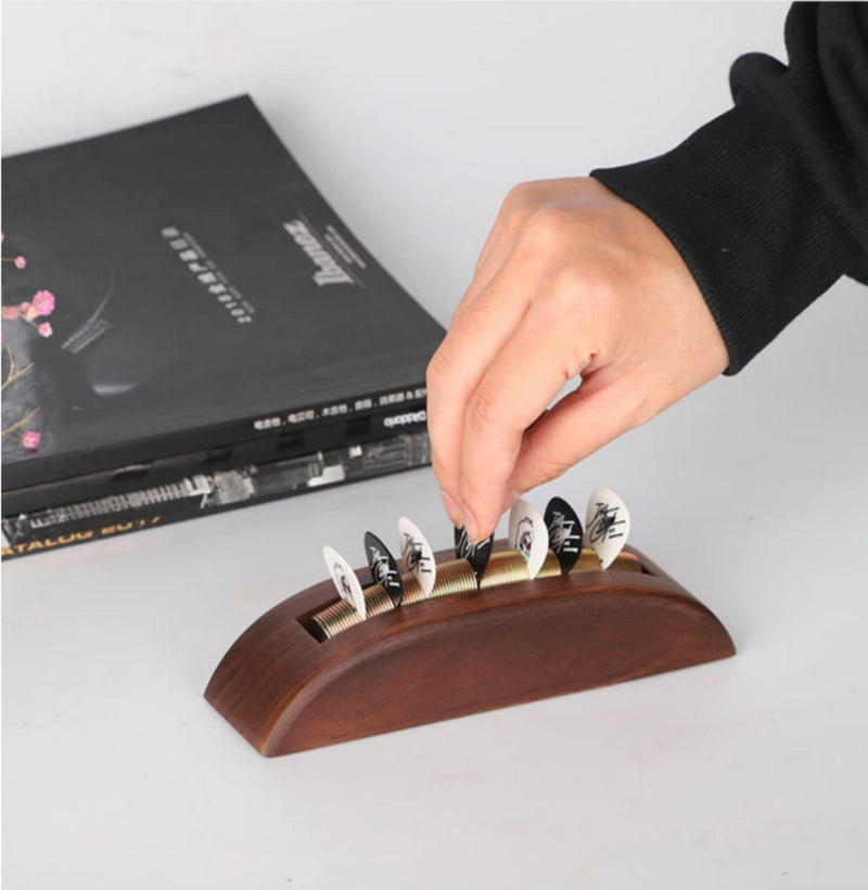 Guitar Pick Holder,Guitar Pick Storage Display Case for Any Thickness, Shape Personalized Guitar Pick Display