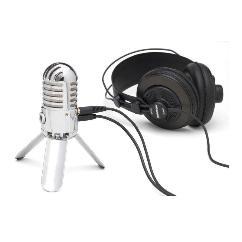 Samson Meteor USB Microphone (Silver) Silver Single