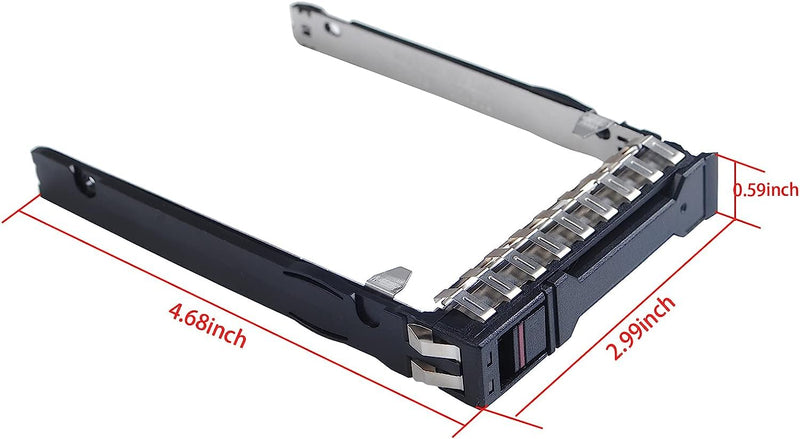 2PCS 2.5 Drive Tray Caddy P22892 P22892-002 | Compatible for HP G10 Gen10 Plus V2 G11 Server DL20 DL360 DL365 DL380 DL385 DL325 2 PACK