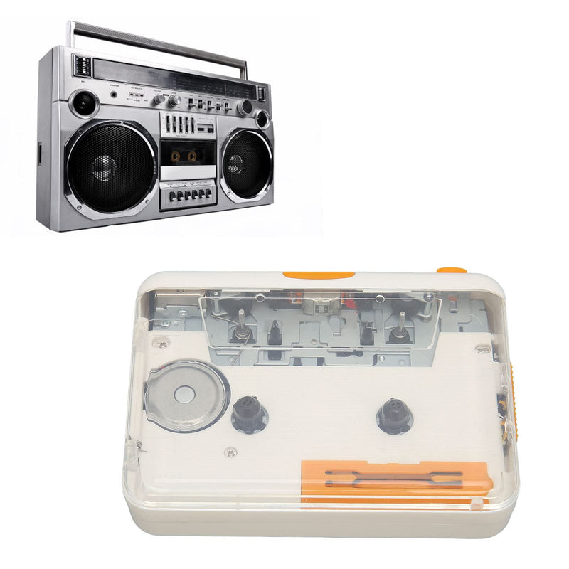 USB Cassette to MP3 Converter,Portable Walkman Cassette Audio Music Player Tape to MP3 Converter with Earphone,MP3 Music Tape Player,Plug and Play