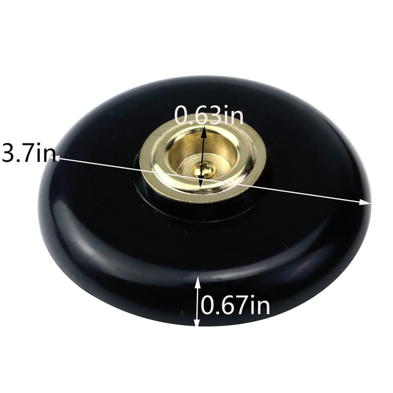 Black Cello Anti-slip Mat, Cello Bass Rock Stop Endpin Stand Holder Floor Protector