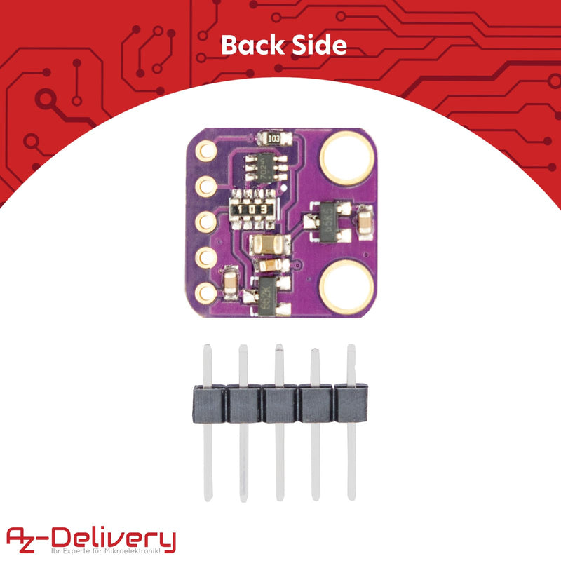 AZDelivery 3 x AZDelivery MAX30100 Breakout Board - Integrated Pulse Oximetry and Heart Rate Monitor Solution, Compatible with Arduino and Raspberry Pi