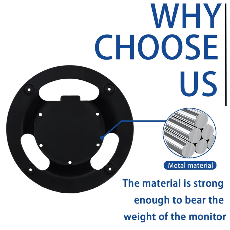 G7 G6 VESA Mount Adapter Compatible with Samsung Odyssey G7 G6 Monitor | Odyssey G7 G6 Mount for G65B G70A G70B G75NB G75T G77T CJ890 CRG9 CHG90 S95UA Serie (43in Monitors Cannot be Used)