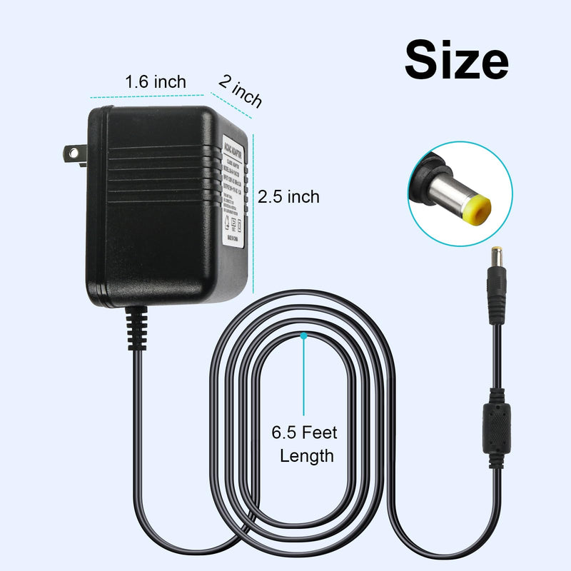 1 spot 9V1.3A Guitar Drop Pedal Power Supply for Digitech Whammy Jamman RP355 RP350 RP100 RP200A RP250 RP255 RP150 RP1000 Multi Effects Processor Switching AC Charger