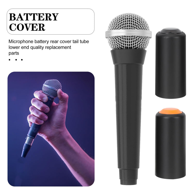 [AUSTRALIA] - Vaguelly Mic Battery Covers Battery Cover 3pcs Mic Screw on Caps Cover Compatible for Shure PGX2/SLX2/PG58/ / 