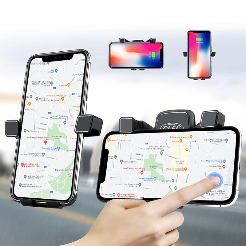 Car Phone Holder,Fit for BMW X5 2014-2018 X6 2015-2019,Adjustable Gravity for Air Vent Alloy Phone Holder Compatible with 4-7 Inches Smartphones,Black Fit for BMW X5 2014-2018 X6 2015-2019