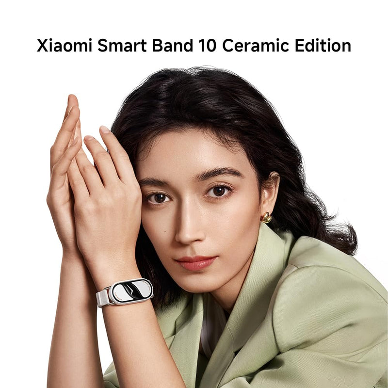 XIAOMI Mi Smart Band 10 (2025) Global Version - 1.72" AMOLED Display | 21 Days Battery Life | Touchscreen, Multi-Sport Tracker, Activity Tracker, Heart Rate Monitor | BT5.4 - (Midnight Black) Midnight Black