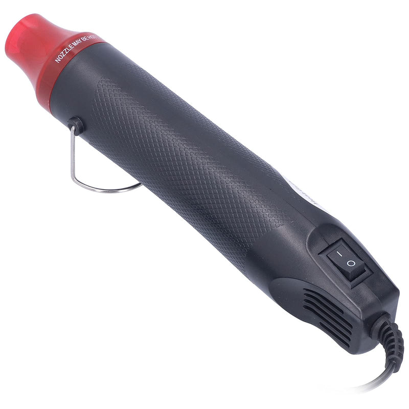 Heat Guns, 300 W ABS Shell 200 °C Hand Hot Air Blower for DIY Heat Shrink Film Embossed Powder Stamp (European Standard 230 V) European standard 230V
