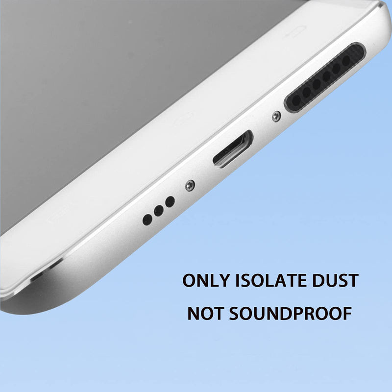 Mobile Phone Dustproof Net Stickers Speaker Mesh Anti Dust Proof Adhesive Dust Sticker Universal Protect The Phone Trumpet Dustproof Net Accessories Gift Tweezers and Mobile Phone Cleaning Brush