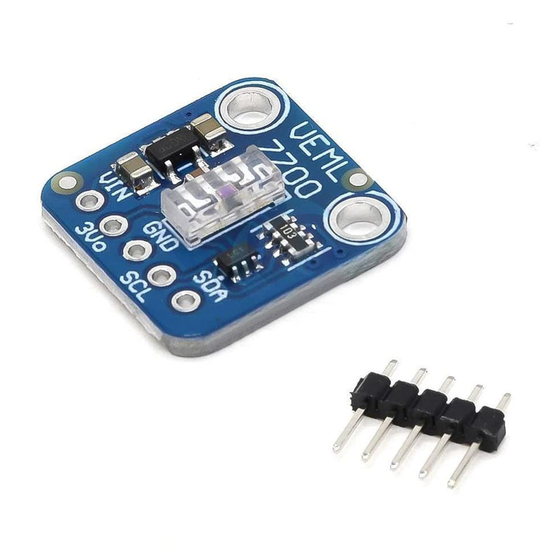 Hailege 2pcs VEML7700 Ambient Light Sensor I2C IIC 16 Bit Light Ambient Sensor SMBUS 0-120k Lux Light Measuring Range