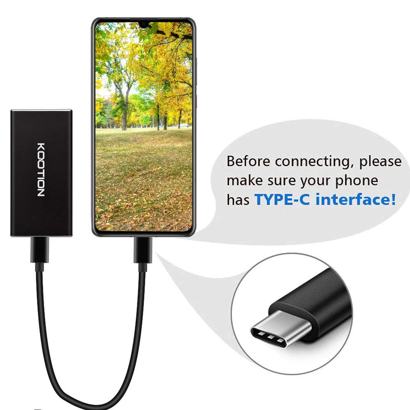 KOOTION External SSD 250GB Portable SSD High-Speed Solid State Drive, Read up to 500MB/s & Write up to 450MB/s B. 250GB - Black