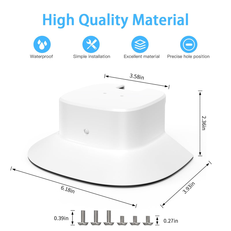 Outdoor Camera Cover Compatible with Eufy SoloCam S340 - Sun Rain UV Shield for Security Monitoring System (Cover only) Rain UV Shield x1