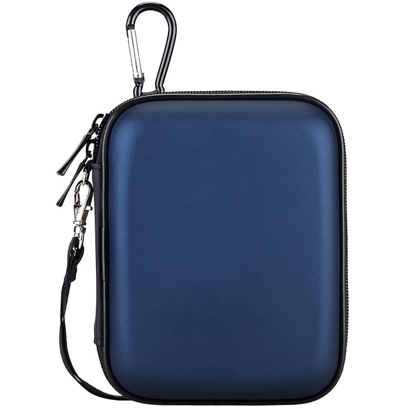 Lacdo Hard Drive Carrying Case for Western Digital WD My Passport Ultra WD Elements SE WD Gaming Drive Portable External Hard Drive 1TB 2TB 3TB 4TB 5TB USB 3.0 2.5 inch HDD Shockproof Travel Bag, Blue