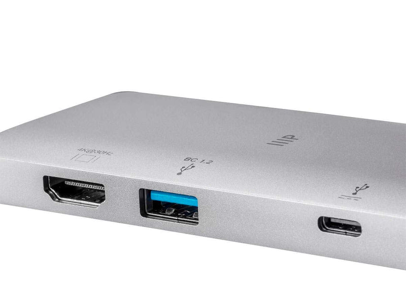 Monoprice USB-C to HDMI Adapter - Gigabit Ethernet, 3-Port USB 3.0, Card Reader, USB-C 100W, Power Delivery - Consul Series