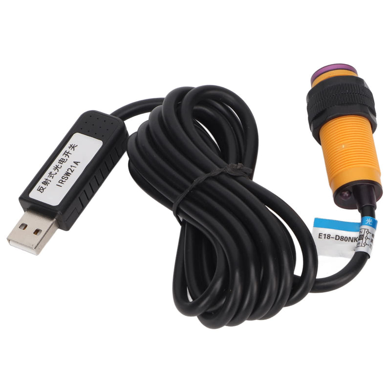 USB Infrared Reflective Photoelectric Switch Sensor for Games Office Mechanical Devices