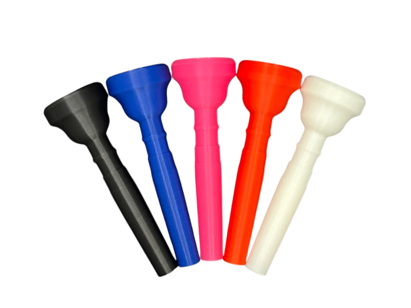 [AUSTRALIA] - Plastic Trumpet Mouthpiece, 3DP 3C, Easy to Play in Cold, Unique Colors, 1 Mouthpiece (Magenta) Magenta 