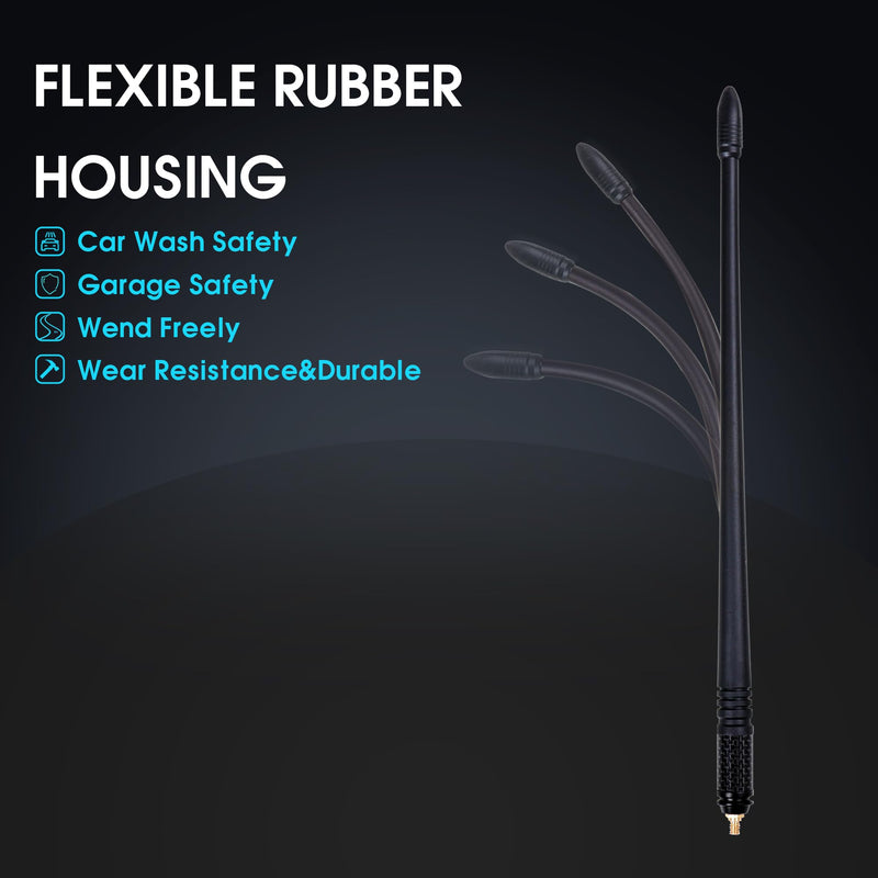 [AUSTRALIA] - sukemichi 13 Inch Antenna for 1997-2006 Jeep Wrangler TJ, Highly Canductive Copper Internal Core, Perfect Replacement fit for Jeep TJ For Jeep Wrangler TJ 