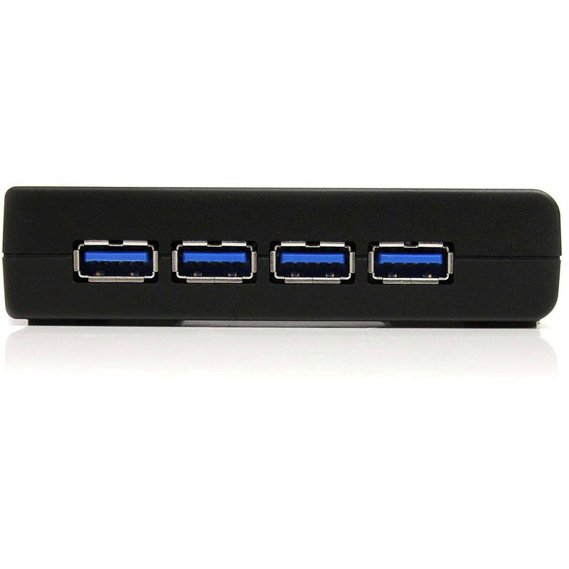 StarTech 4-Port USB-A Hub, 5Gbps, Power Adapter Included (ST4300USB3) | 900mA per port with adapter, Bus or self-powered, Plug-and-play, No drivers, Any operating system 4 x USB-A 4 ports