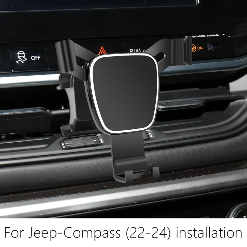 Car Phone Holder for Jeep Compass 2022 2023 2024 2025 2026 Auto Accessories Navigation Bracket Interior Decoration Mobile Cell Phone Mount case
