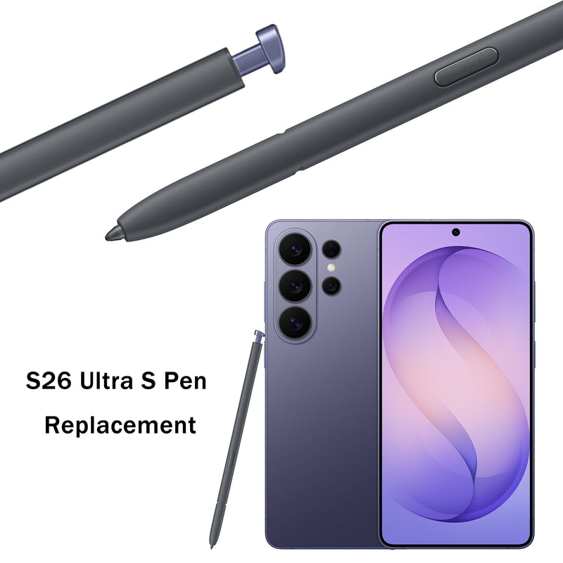 2 Pack Galaxy S26 Ultra S Pen Replacement for Samsung Galaxy S26 Ultra Stylus Pen,S26 Ultra Pen for Samsung Galaxy S26 Ultra 5G 6.9 in All Versions S Pen,EJ-PS948BVEGUJ(Cobalt Violet) Cobalt Violet