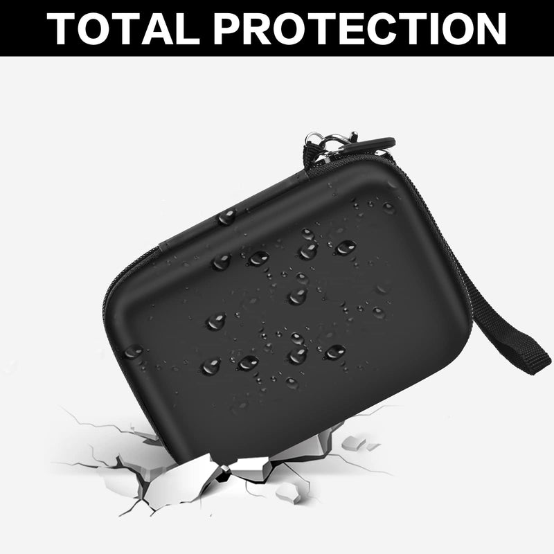 Case Compatible with Phomemo D30 Label Maker Machine with Tape - Portable Bluetooth Thermal Label Printer Name Price Sticker Tag Printer Black