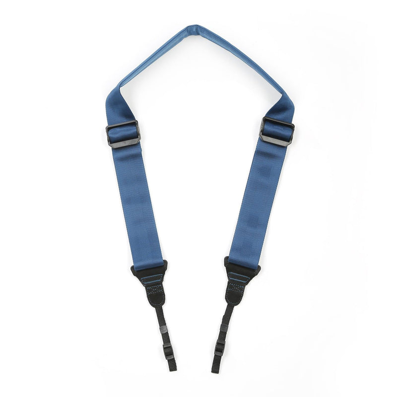Movo NS-200 Nylon-Webbed Camera Strap with Gel Shoulder Strap for DSLR's and Binoculars Cyan