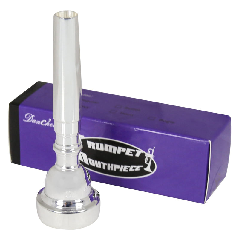 Danchet Silver Plated 7C Trumpet Mouthpiece - Trumpet Musical Instrument Accessories - For Beginners and Professionals.… 7C Silver Plated