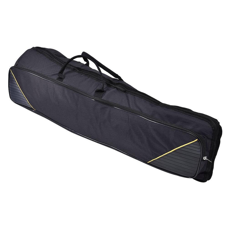 [AUSTRALIA] - Trombone Bag, 3 Colors Portable Alto/Tenor Trombone Shoulders Bag Handbag Musical Instrument Accessories(BLACK) 