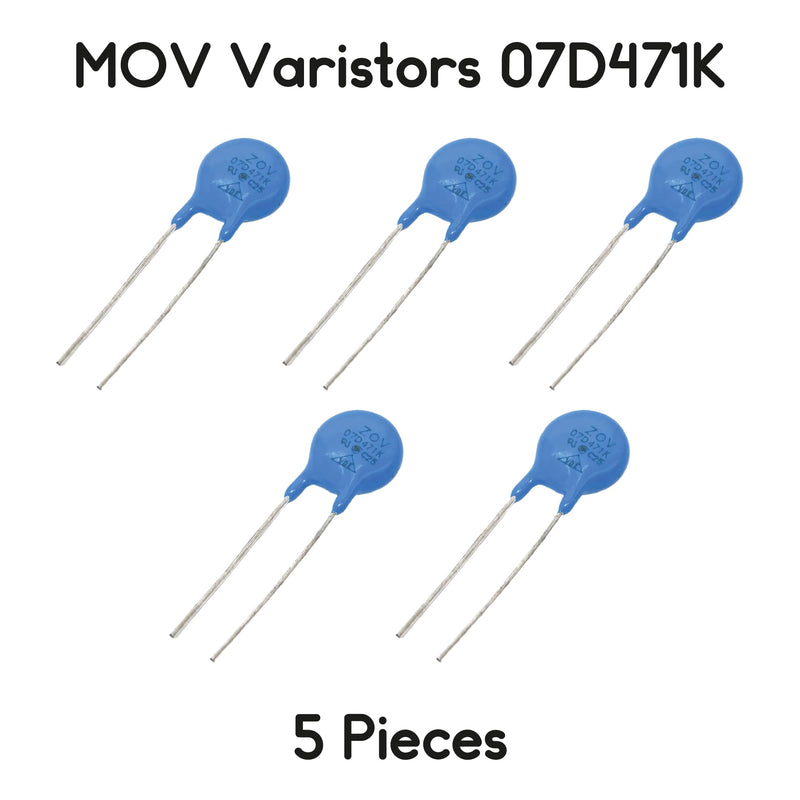 Varistori MOV 07D471K 470V 1.2KA Pack of 5
