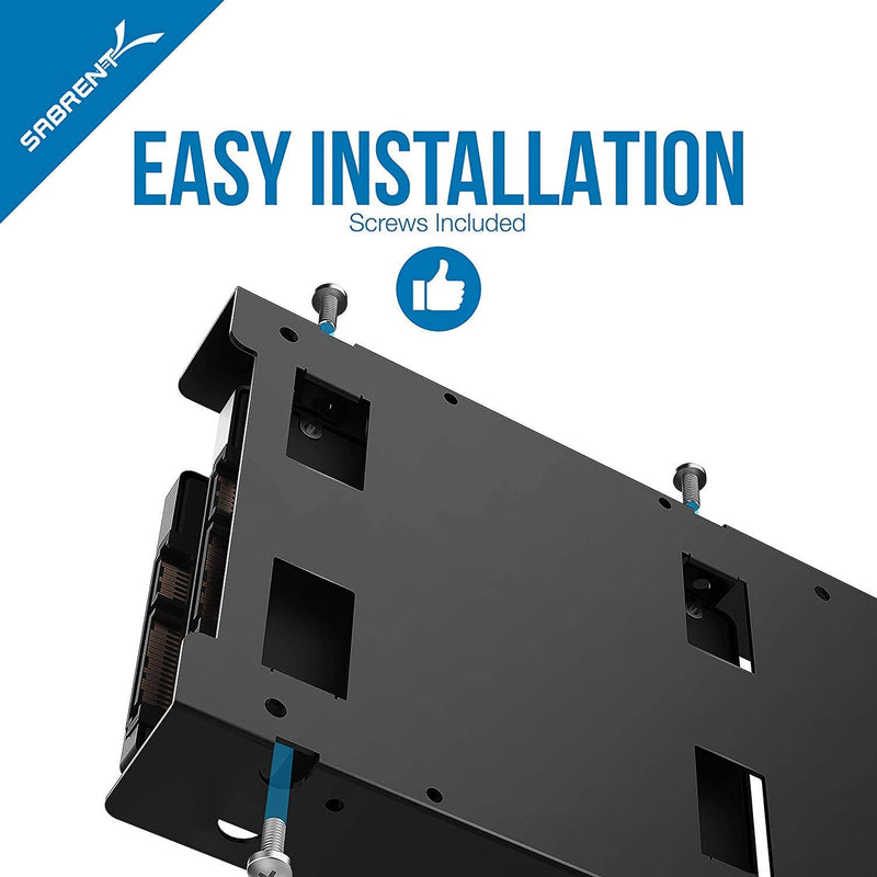 SABRENT 2.5 Inch to 3.5 Inch Internal Hard Disk Drive Mounting Bracket Kit (BK-HDDF)