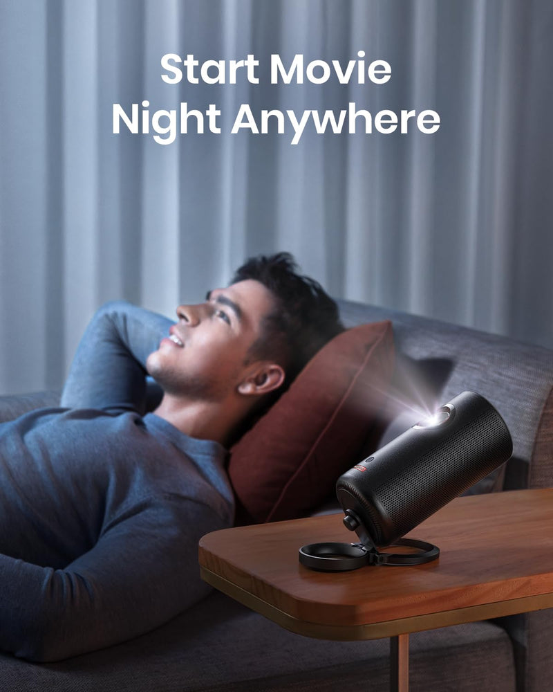 [AUSTRALIA] - NEBULA Projector Foldable Stand, Ultra-Compact Desktop Stand with Easy Setup and 180-Degree Rotation, for Capsule 3, Capsule 3 Laser, Capsule Air, Fits in Official Travel Case(Only Stand) 