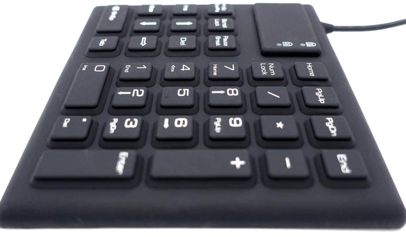 DSI Portable Silicone 32 Key Numeric Keypad Rigid Waterproof KP-JH-SFR33