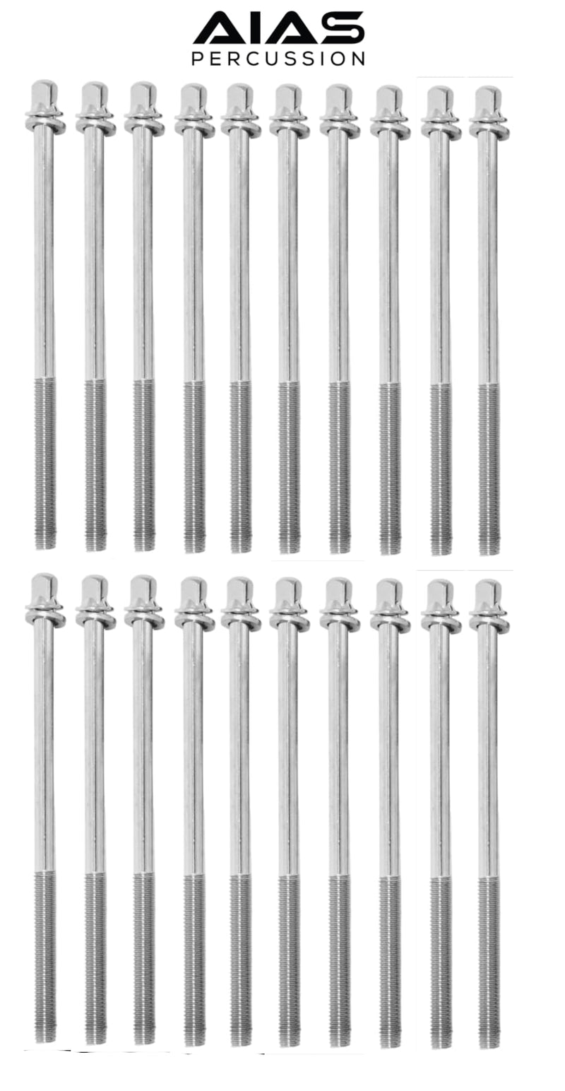 Bass Drum Tension Rods (20 Pack, 4 1/3 inch) 20 Pack