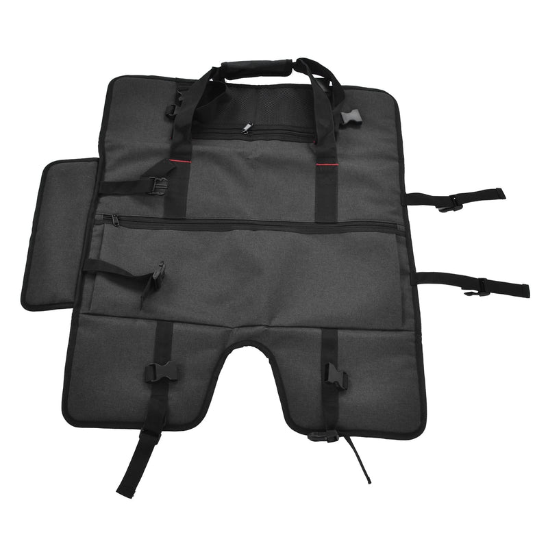 Qiilu 24 Inch Monitor Travel Case, Computer Monitor Bag Portable Protective Carrying Case for 24" LCD Screens and Monitors
