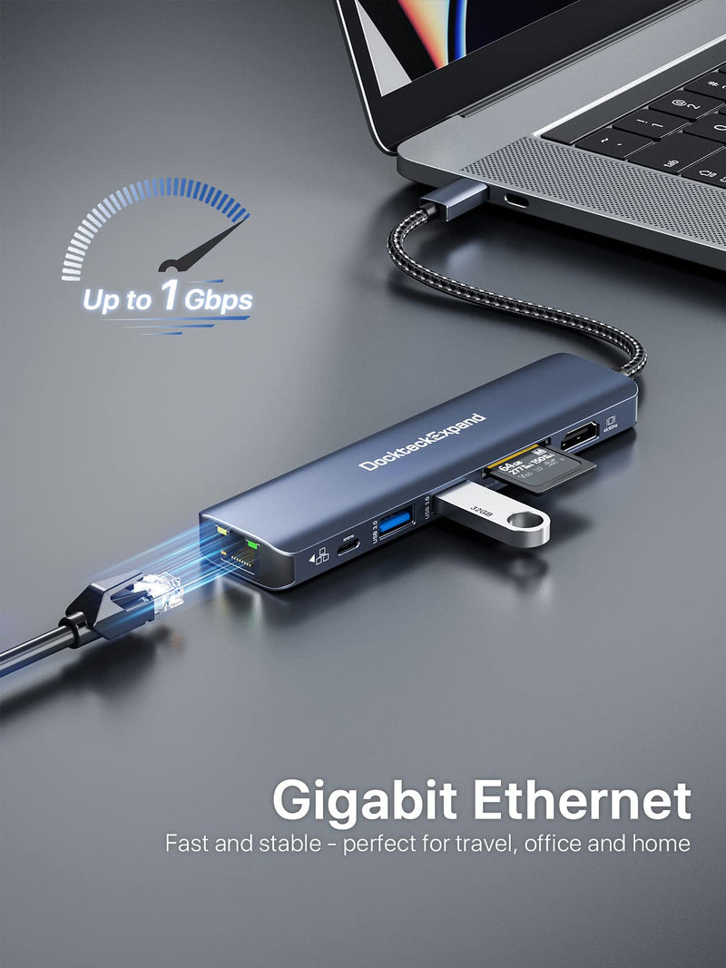 2psc 7-in-1 USB C HUB