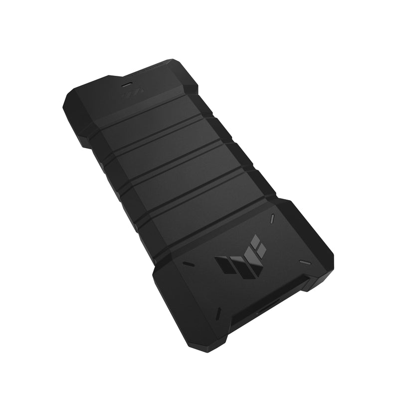 ASUS TUF Gaming A2, USB-C 3.2 Gen 2x2 SSD Enclosure, Dual M.2 NVMe PCIe and SATA, MIL-STD-810H Drop Resistance, IP68 Water and dust Resistance, Aluminum Alloy Chassis, 1 Year Warranty Enclosure only TUF A2|up to 20Gbps