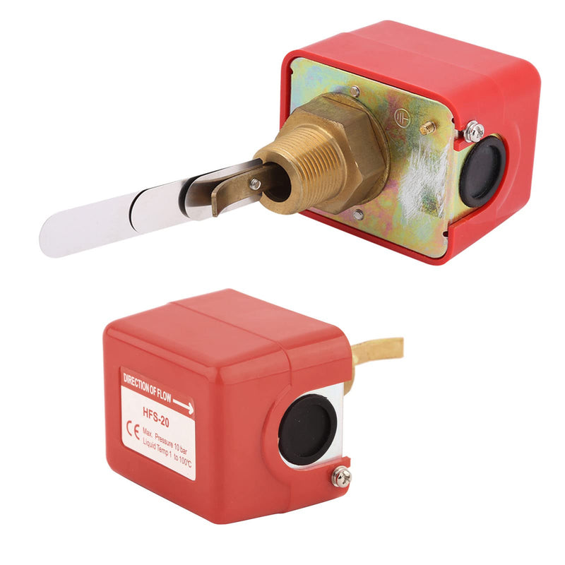 Flow Sensor 1 Inch SPDT Thread Paddle Flow Switch Automatic Control SPDT R3 4 Liquid Water Oil Sensor Control Automatic Paddle Flow Switch