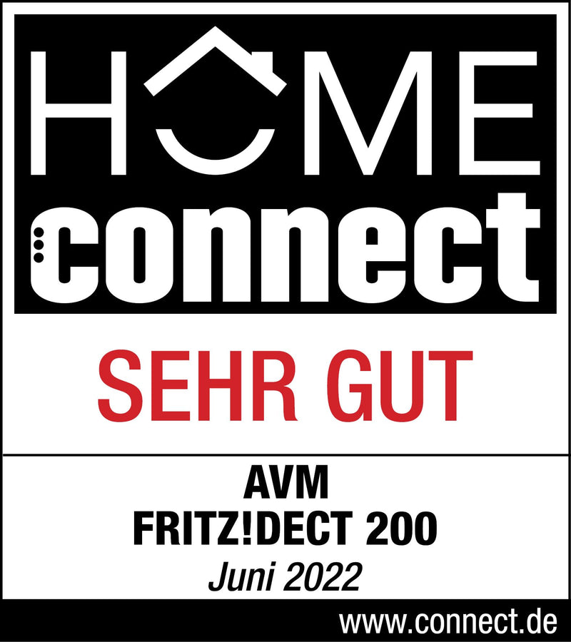 AVM FRITZ! DECT 200 - Intelligent socket for the home network, German-language version Single