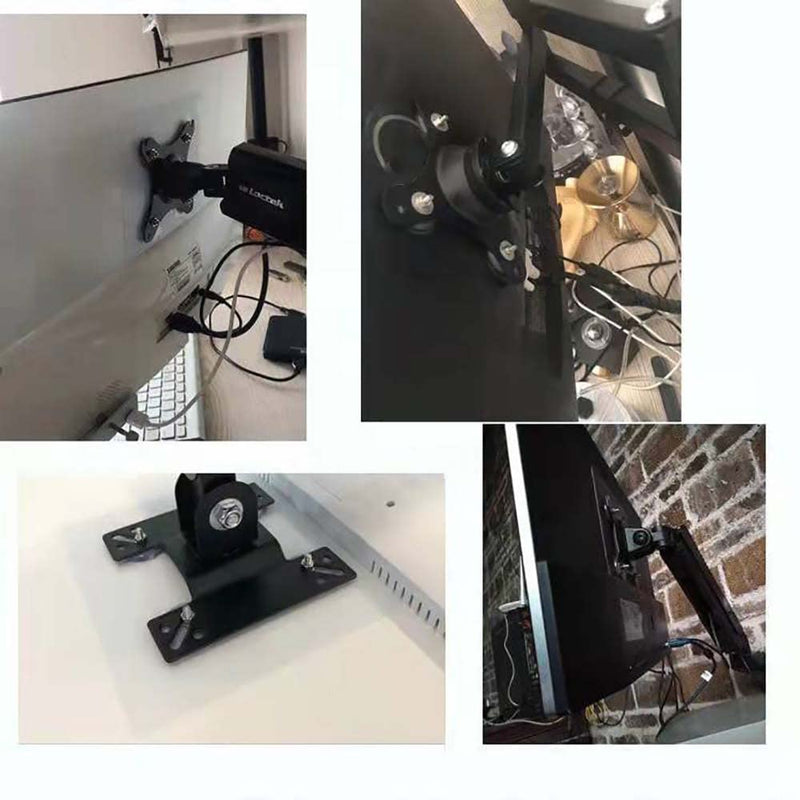 NOBER VESA Mount Adapter Bracket Kit Non-VESA Mounting Universal for 75 VESA Monitor Arm Compatible 2 Pack 2 Pack VESA 75X75mm