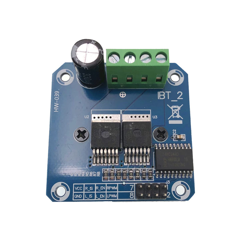 [AUSTRALIA] - JZK BTS7960B 43A High Performance Double DC Stepper Motor Driver Module Board H-Bridge PWM for Smart Car 