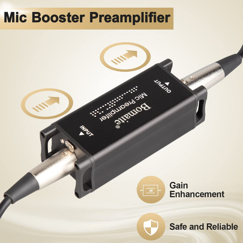 PX2 Dynamic Microphone Booster, Preamp Audio Booster for Studio or Home Recording, Livestream, Broadcast or Podcast - Single Channel for dynamic and ribbon microphones