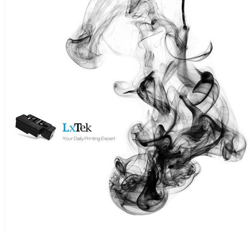 LxTek Compatible Toner Cartridge Replacement for Dell E525W E525DW E525 525 to use with E525W Color Laser Printer (1 Black, High Yield)