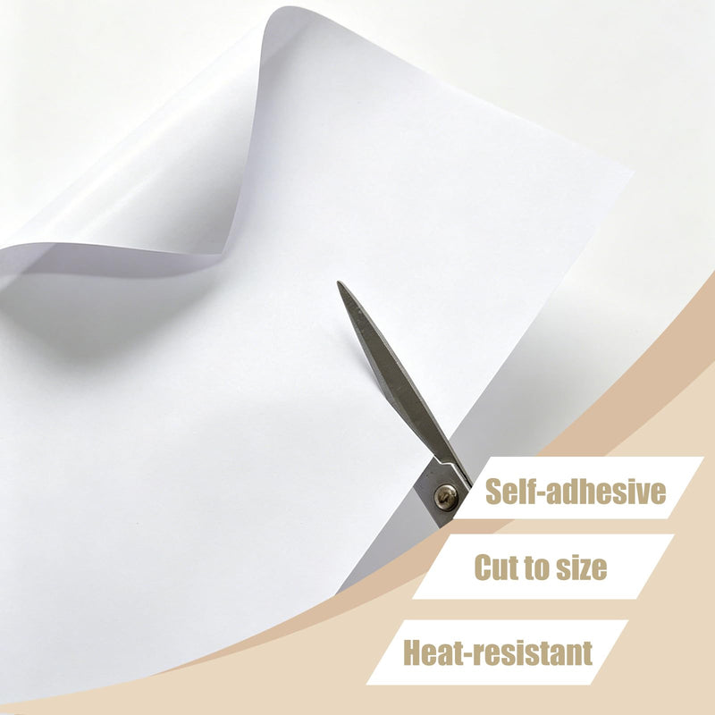 6 Pcs Light Diffuser Sheet Adhesive Sticker, Diffusion Cover Sheet Anti-Glare, Lighting Diffusion Sticker for Soften LED Downlight Ceiling Lighting LED Panel (11.8x8.2 Inches)