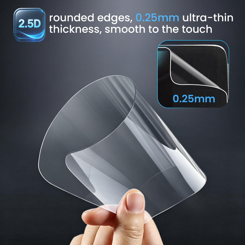 2PCS 7-Inch Screen Protector for 2023-2025 Honda HRV (Not for 9-inch EX-L) | Touchscreen Protective Soft Film for HR-V Accessories, Anti Glare & Fingerprint Navigation Screen, Ultra HD Clear Film transparent