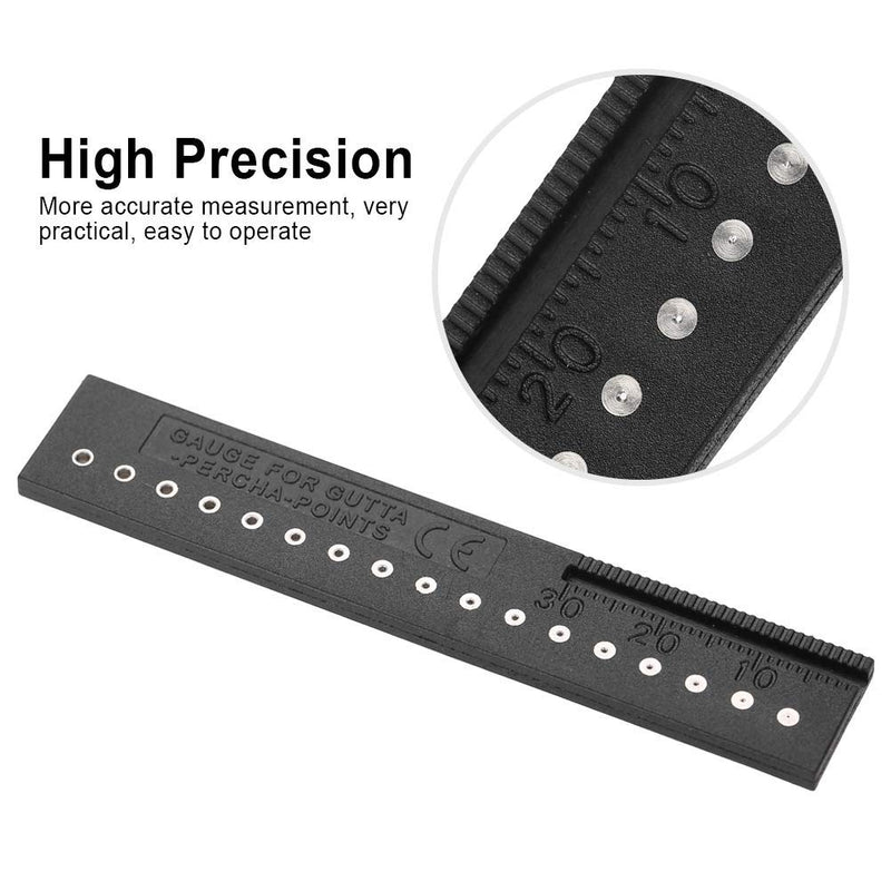 Endodontic Span Measuring Scale, Gutta Percha Points, Span Measuring Scale, Measuring Ruler, Dental Tools, Lightweight and Durable, Endodontic Gauges