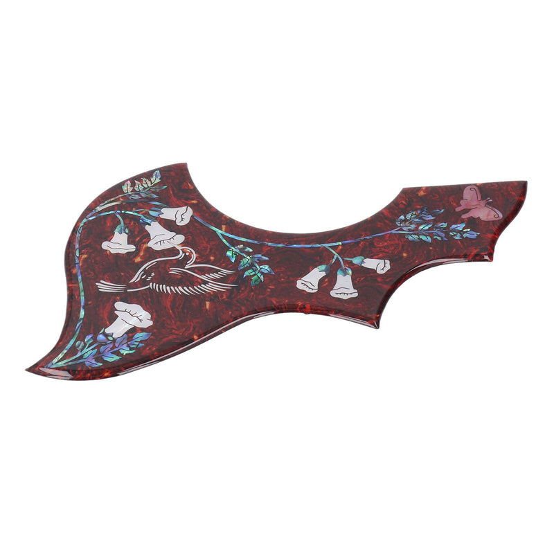Hummingbird Acoustic Guitar Pickguard, Self Adhesive, Anti Scratch Guitar Plate, 2mm Thick, Guitar Pick Guard for Standard Size Guitars
