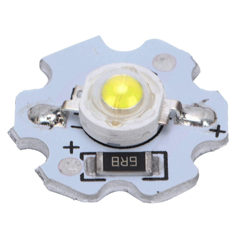 [AUSTRALIA] - Garosa 25-Piece LED Lamp Beads 5V LED Chips 200LM 1W High Power SMD LED Lamp Chip Bulb for Replacement of Foodlight/Spotlight Bulbs in Home Studio (Pure White 6000-6500K) 
