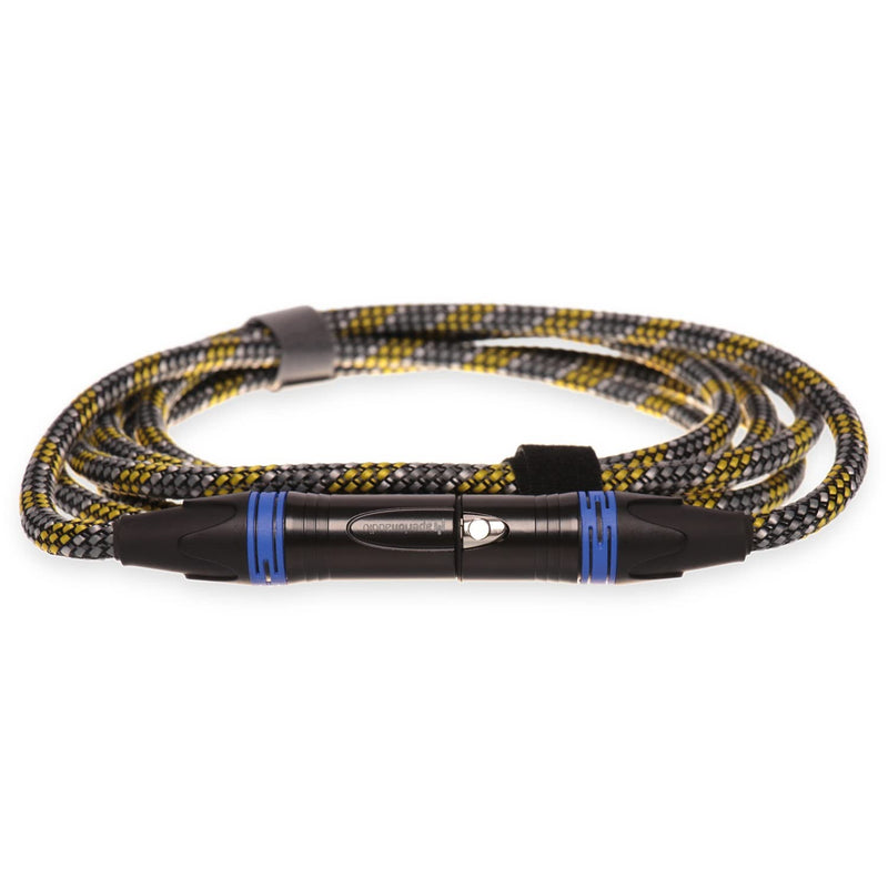 Aperion Audio Premium Balanced XLR Cables for High-End Audio/Home Theater Systems, Pure Copper Connectors and Heavy-Duty Shield - XLR Male to XLR Female (Single) (9FT) 9FT