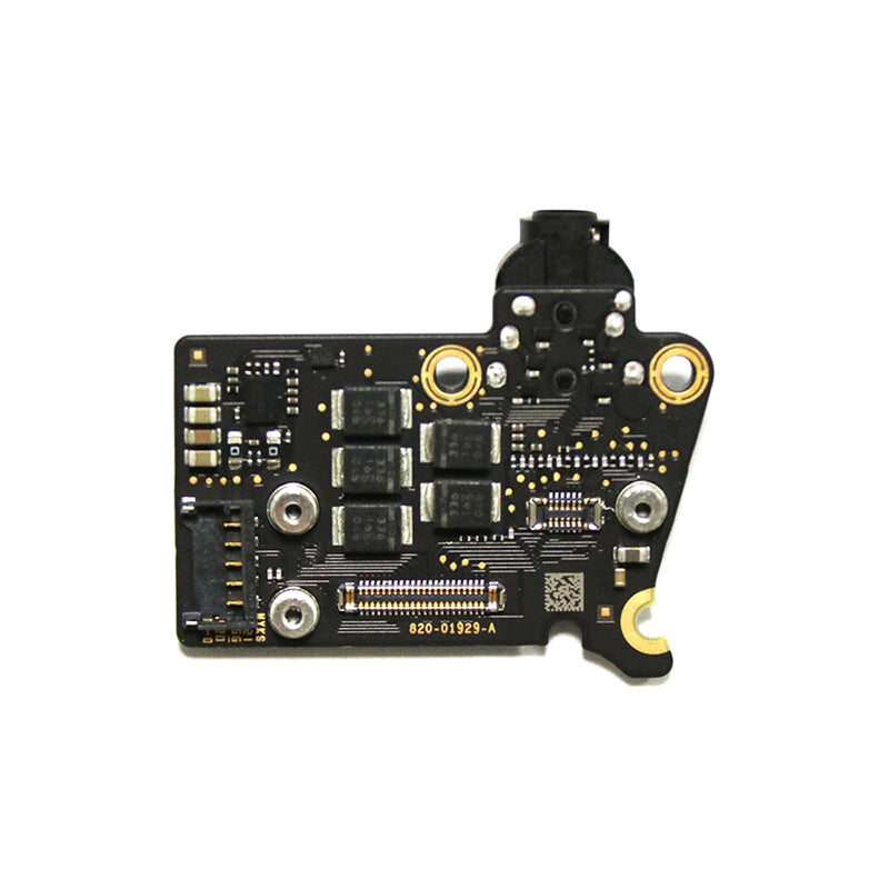 A2337 Audio Board Headphone Jack Connector w/Cable Replacement for MacBook Air (M1,Retina,13-inch,2020) 923-03672 923-03663 820-01929-A 821-03452-01(Black) A2337 Black